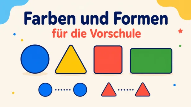 Farben und Formen für die Vorschule – kostenlose Arbeitsblätter Farben und Formen für die Vorschule – kostenlose Arbeitsblätter zum Erkennen, Benennen, Zuordnen und Fortsetzen von Mustern